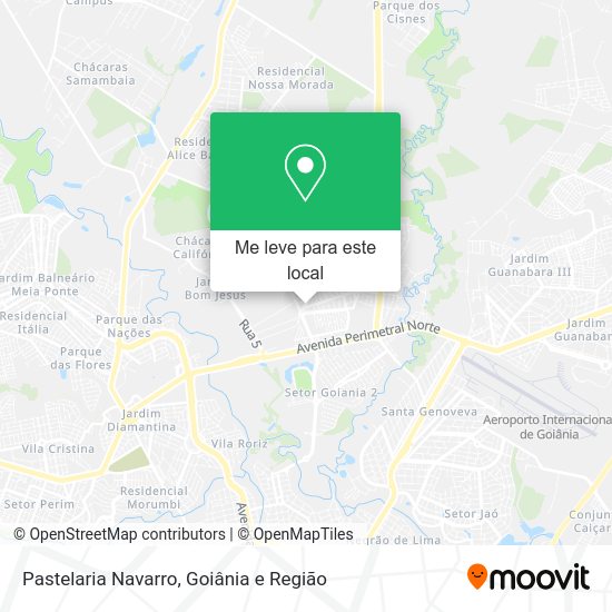 Pastelaria Navarro mapa
