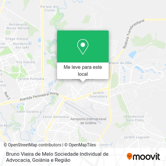 Bruno Vieira de Melo Sociedade Individual de Advocacia mapa