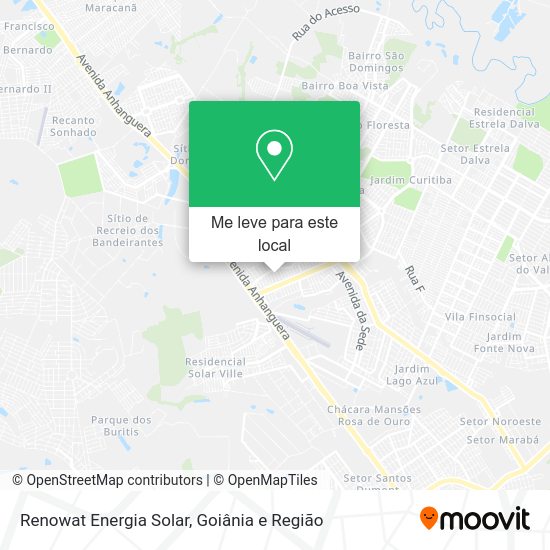 Renowat Energia Solar mapa