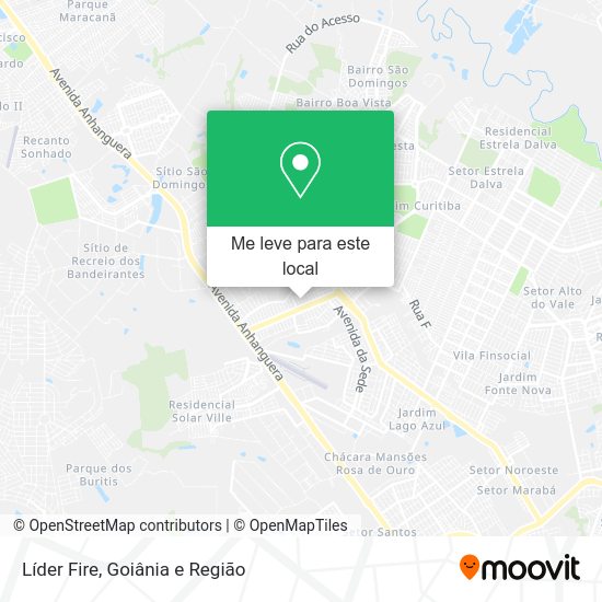 Líder Fire mapa