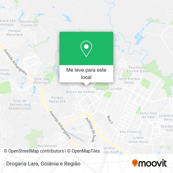 Drogaria Lara mapa