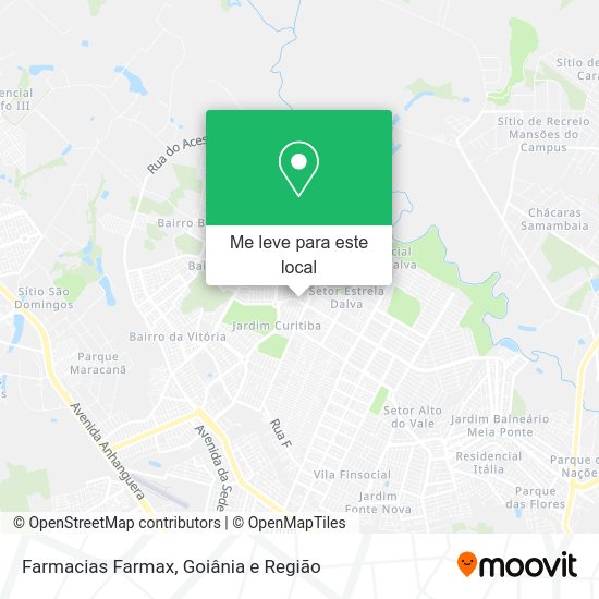 Farmacias Farmax mapa