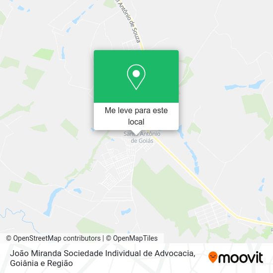 João Miranda Sociedade Individual de Advocacia mapa