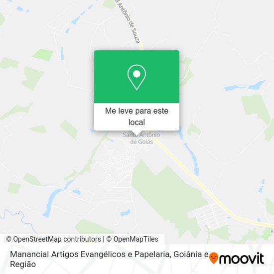 Manancial Artigos Evangélicos e Papelaria mapa