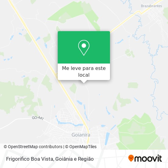 Frigorifico Boa Vista mapa