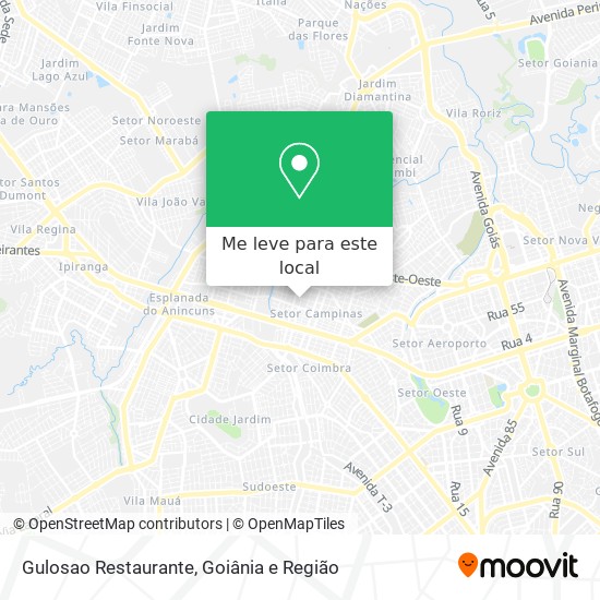 Gulosao Restaurante mapa