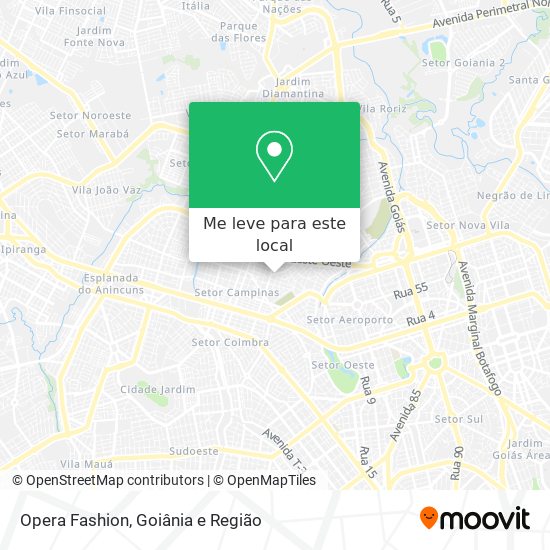 Opera Fashion mapa