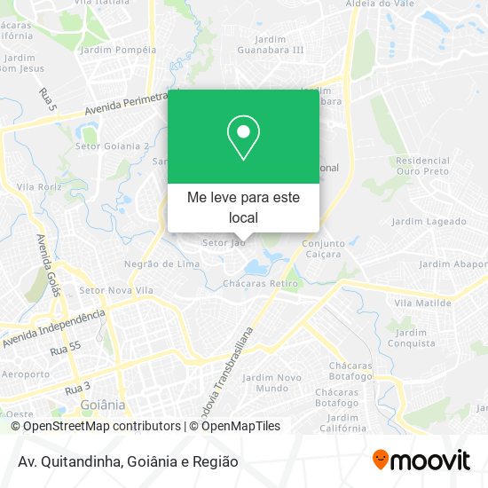 Av. Quitandinha mapa