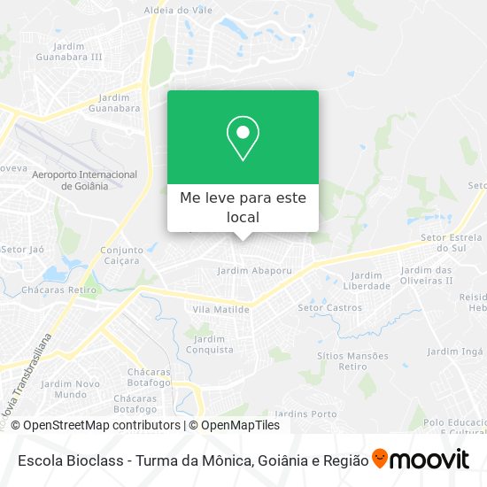 Escola Bioclass - Turma da Mônica mapa