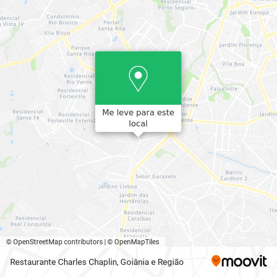Restaurante Charles Chaplin mapa