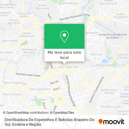 Distribuidora De Espetinhos E Bebidas Brazeiro Do Sul mapa