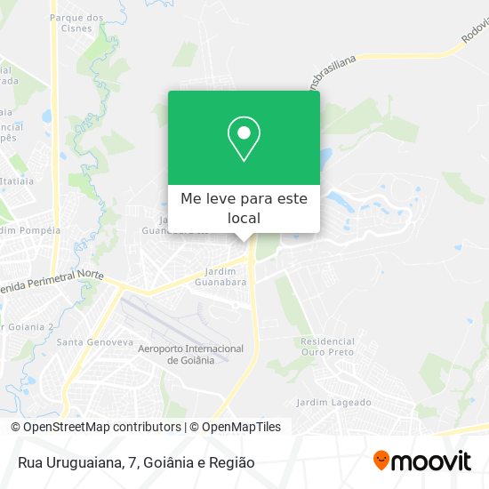 Rua Uruguaiana, 7 mapa