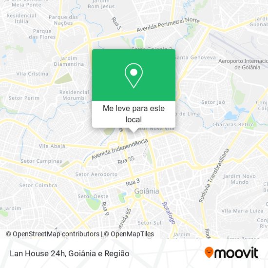 Lan House 24h mapa