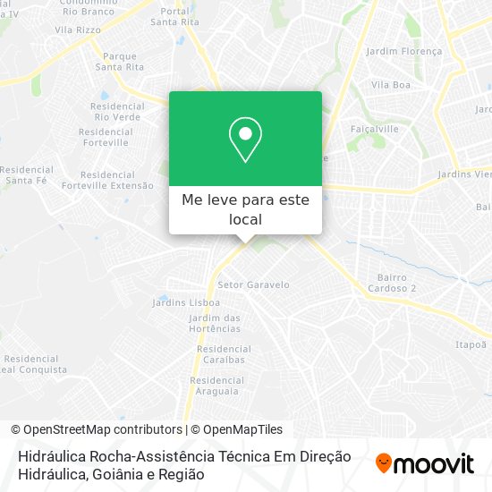 Hidráulica Rocha-Assistência Técnica Em Direção Hidráulica mapa