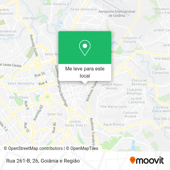 Rua 261-B, 26 mapa