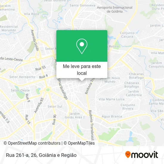 Rua 261-a, 26 mapa
