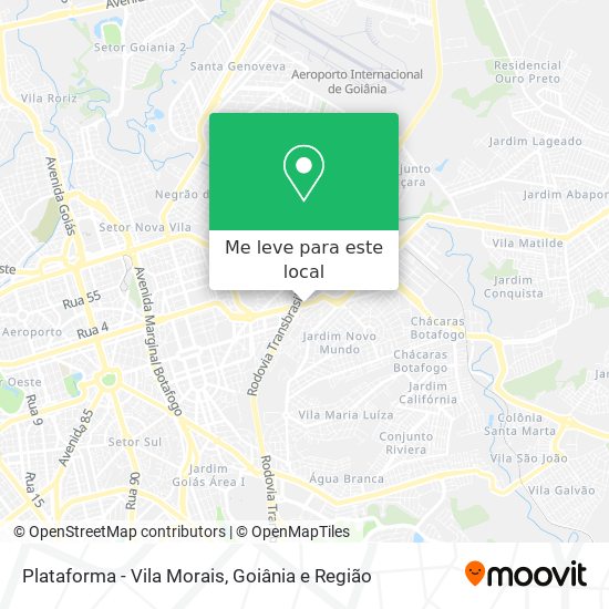 Plataforma - Vila Morais mapa