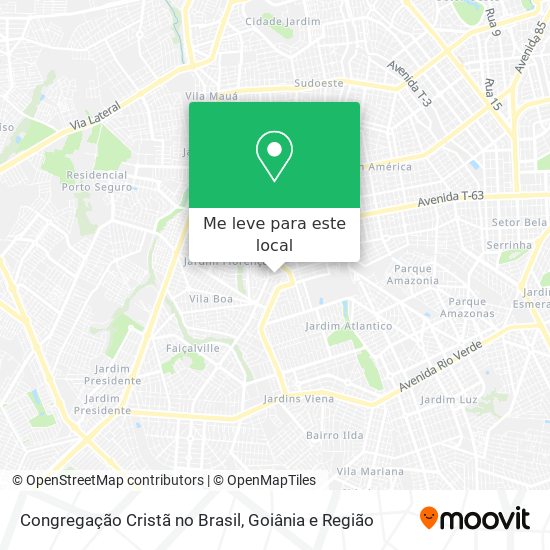 Congregação Cristã no Brasil mapa