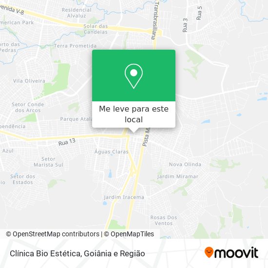 Clínica Bio Estética mapa