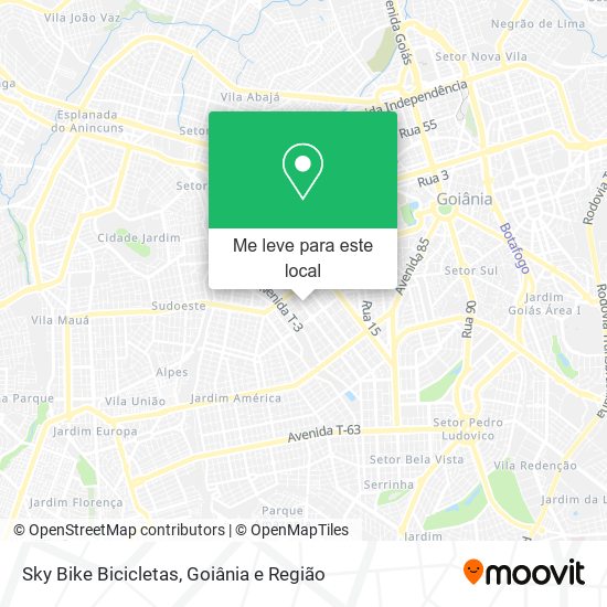 Sky Bike Bicicletas mapa
