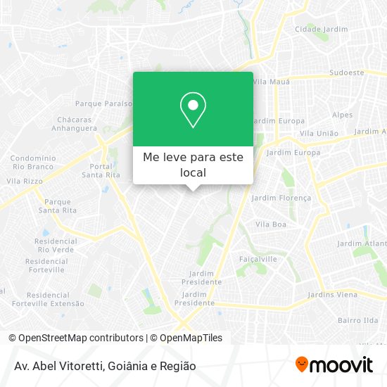 Av. Abel Vitoretti mapa