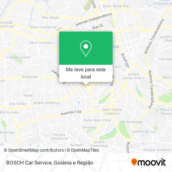 BOSCH Car Service mapa