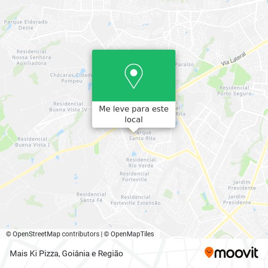 Mais Ki Pizza mapa