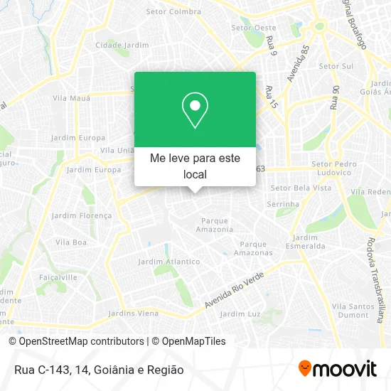 Rua C-143, 14 mapa
