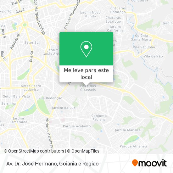 Av. Dr. José Hermano mapa