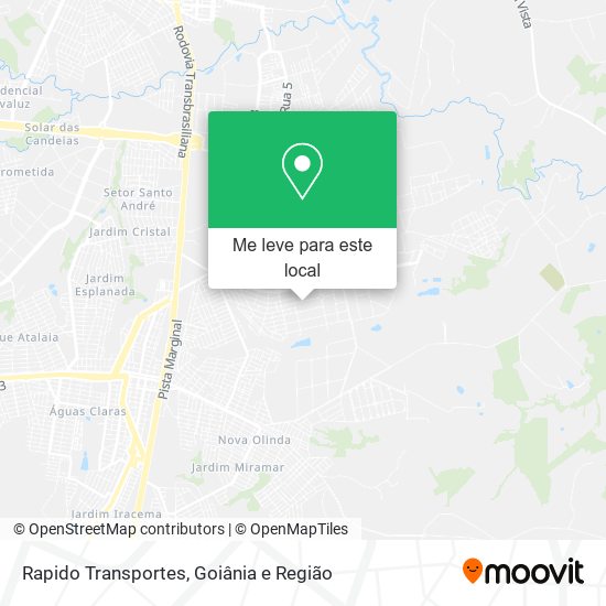 Rapido Transportes mapa