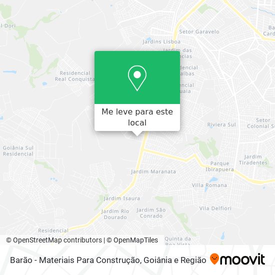 Barão - Materiais Para Construção mapa