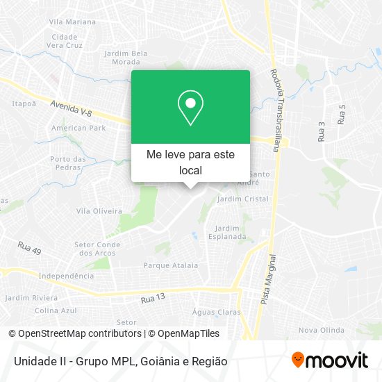 Unidade II - Grupo MPL mapa