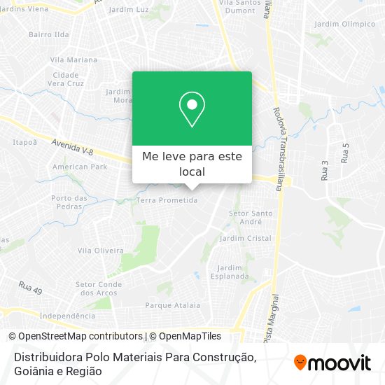 Distribuidora Polo Materiais Para Construção mapa