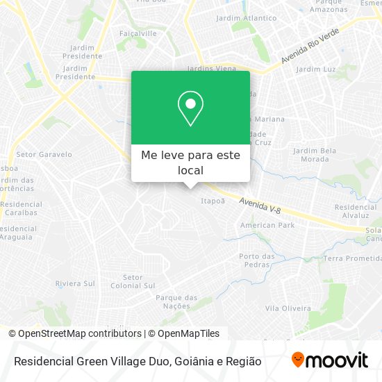 Residencial Green Village Duo mapa