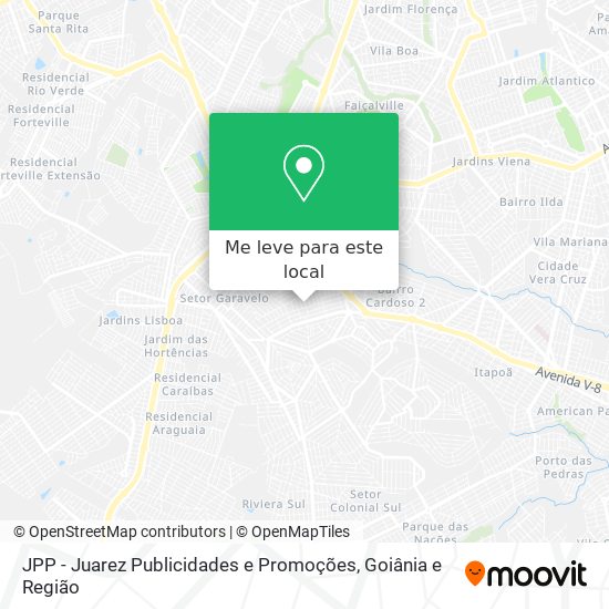 JPP - Juarez Publicidades e Promoções mapa