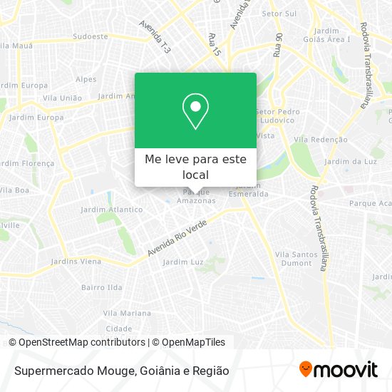 Supermercado Mouge mapa