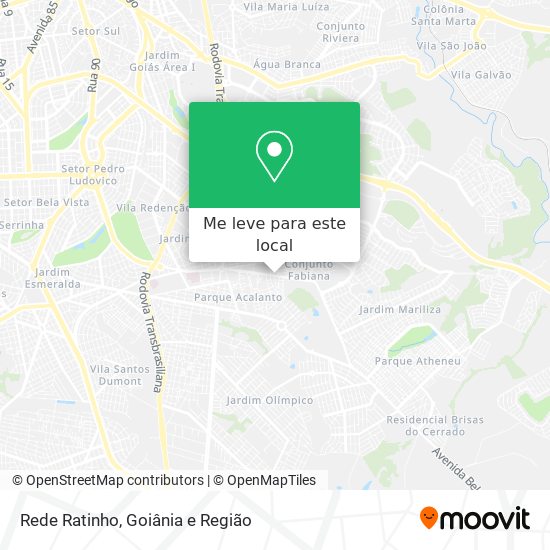 Rede Ratinho mapa