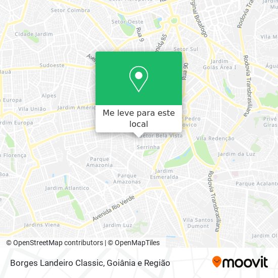 Borges Landeiro Classic mapa