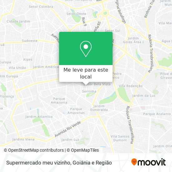 Supermercado meu vizinho mapa