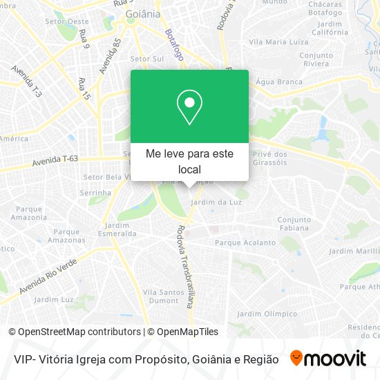 VIP- Vitória Igreja com Propósito mapa