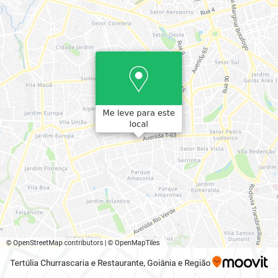 Tertúlia Churrascaria e Restaurante mapa