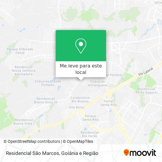 Residencial São Marcos mapa
