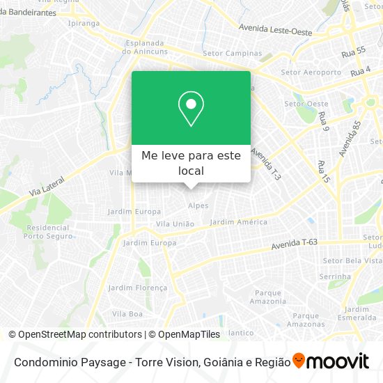 Condominio Paysage - Torre Vision mapa