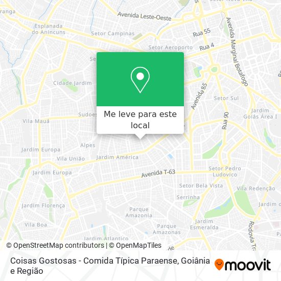 Coisas Gostosas - Comida Típica Paraense mapa