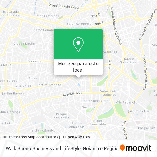 Walk Bueno Business and LifeStyle mapa