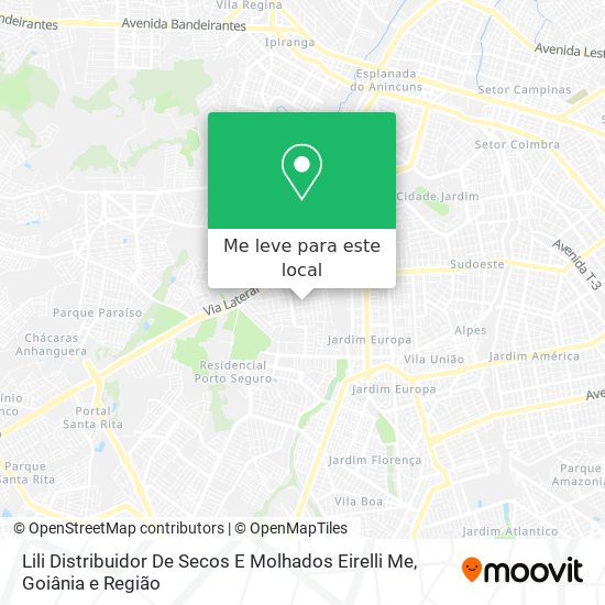 Lili Distribuidor De Secos E Molhados Eirelli Me mapa