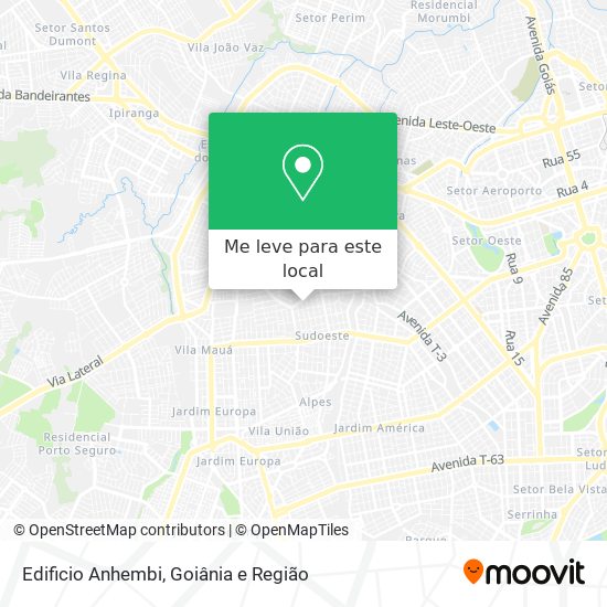 Edificio Anhembi mapa