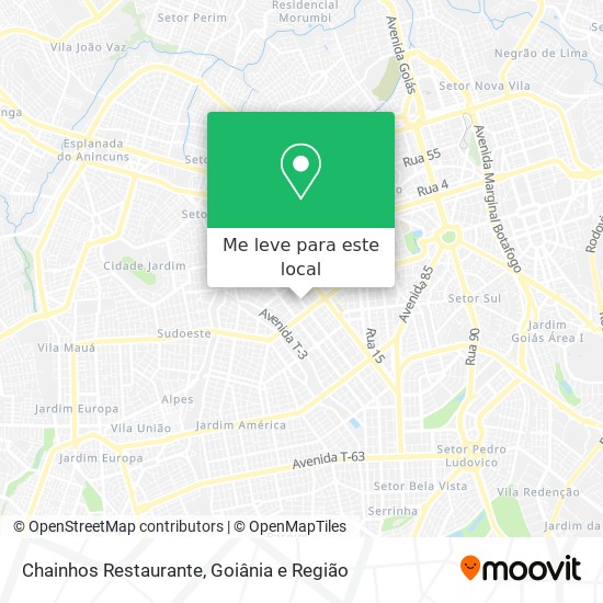 Chainhos Restaurante mapa