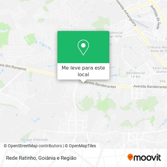 Rede Ratinho mapa