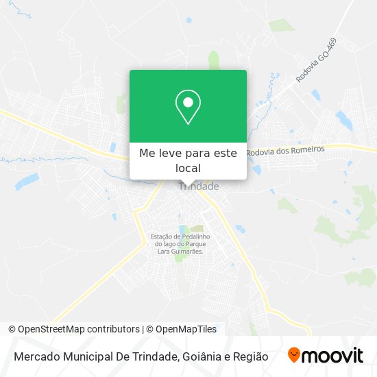 Mercado Municipal De Trindade mapa